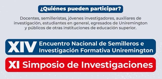 Semana de la Investigación Uniremington - 2025 Semana de la Investigación Uniremington - 2025
