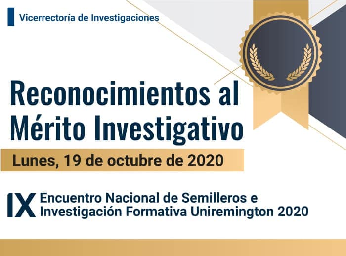 reconocimientos merito investigativo uniremington